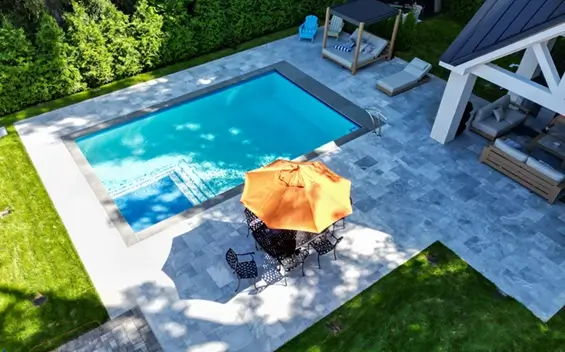 Roslyn NY Pool and Cabana by All Island Group